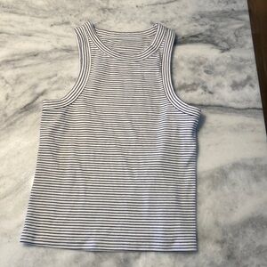 Old Navy striped cropped tank size Large Tall